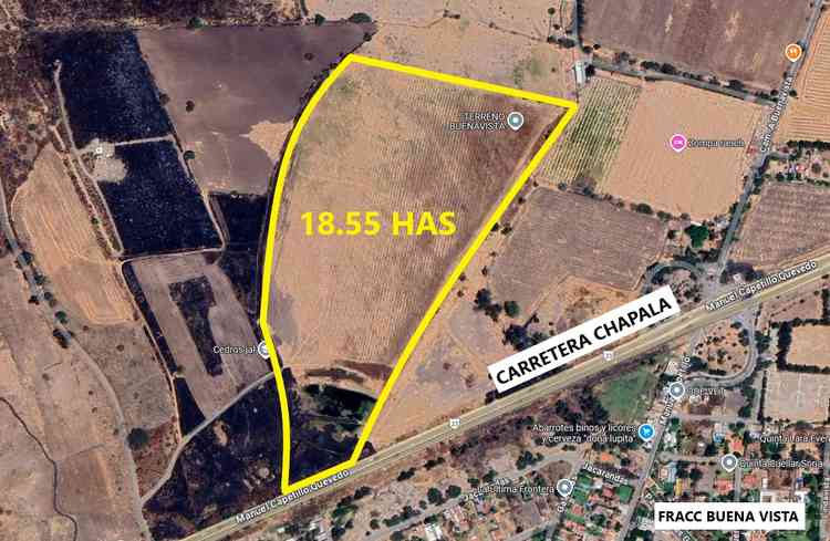 terreno en venta carretera guadalajara   chapala buenavista tlajomulco de zuniga jalisco pGpvt8y